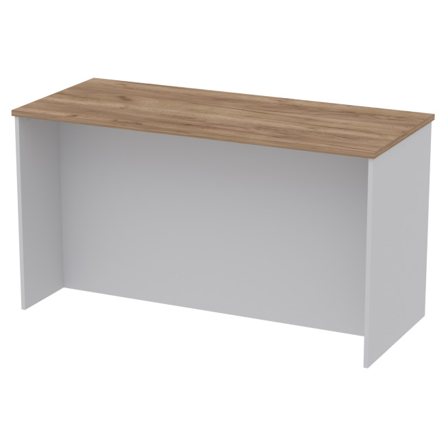 Переговорный стол СТСЦ-42 цвет Серый+Дуб Крафт 140/60/76 см