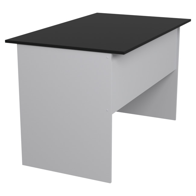 Стол для офиса СТ-4 Серый-Черный 120/73/75,6