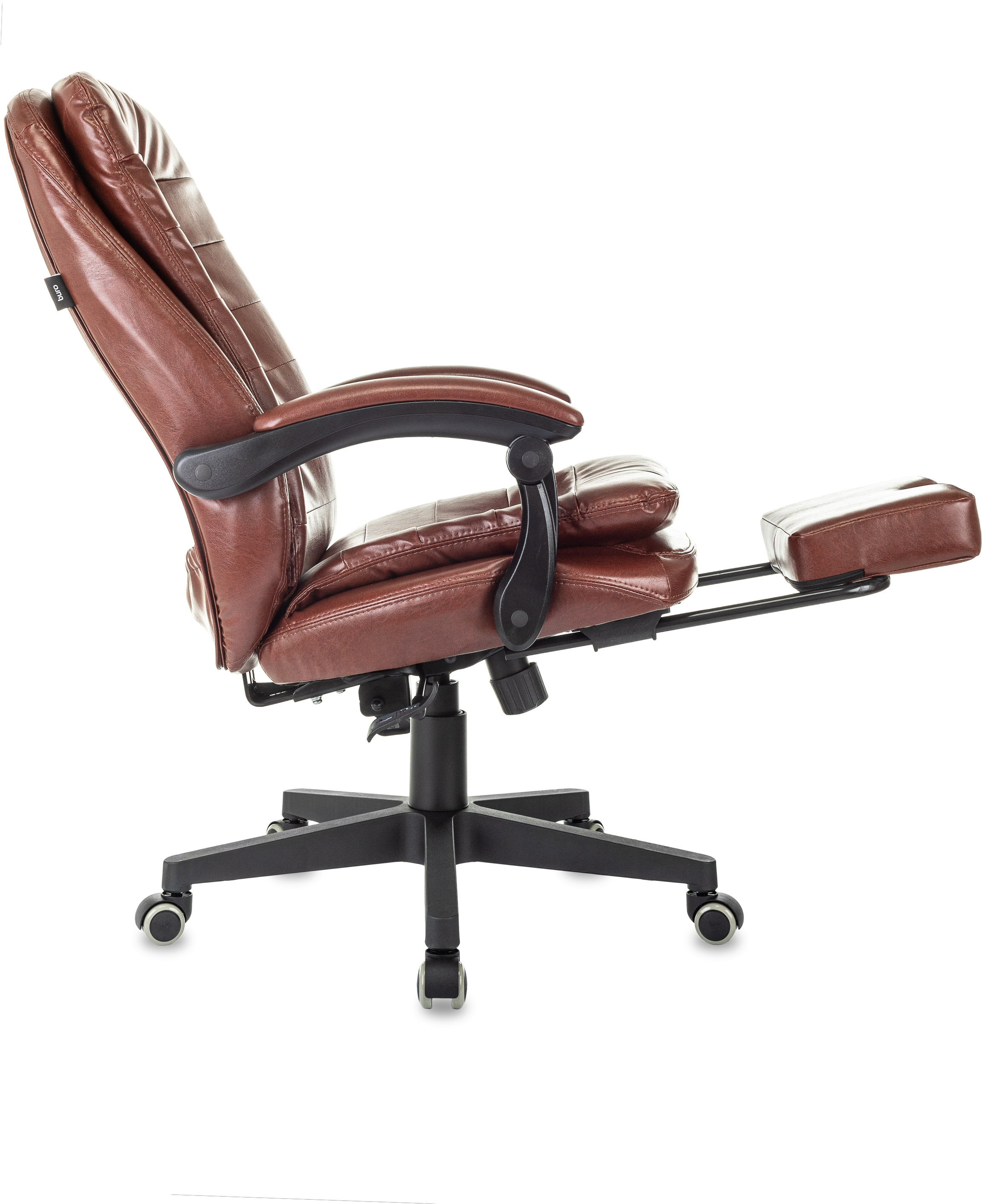 Кресло руководителя Бюрократ T-9950MSG-F/BROWN-PU