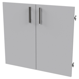 Двери низкие ДВ-39+С-17МВ Серый 73/1,6/65,8
