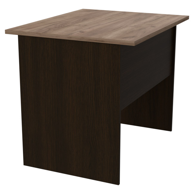 Офисный стол СТ-8 цвет Венге+Дуб Крафт 90/73/76 см