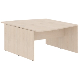 Стол офисный двойной XTEN X2CT 149.3 Бук Тиара 140/180/75 см