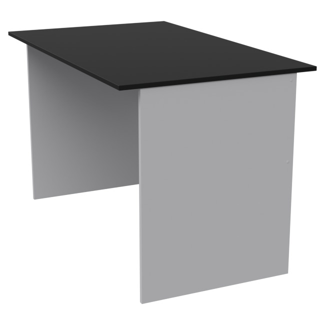 Стол для офиса СТ-4 Серый-Черный 120/73/75,6