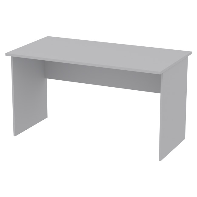 Офисный стол СТ-48 цвет серый 140/73/76
