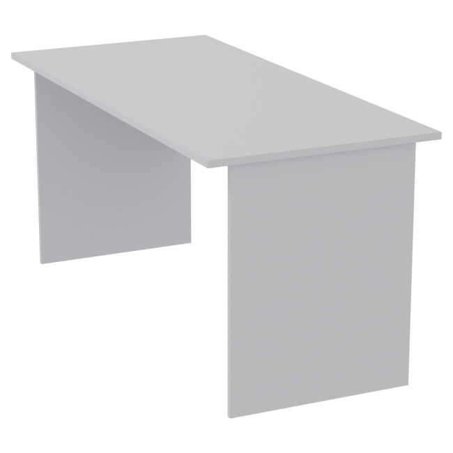 Офисный стол СТ-10 цвет Серый 160/73/76 см