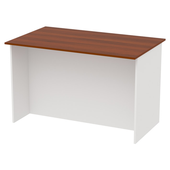 Переговорный стол  СТСЦ-4 цвет Белый+Орех 120/73/75,4 см