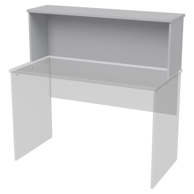 Надставка на стол Н-23 цвет Серый 120/32/42 см