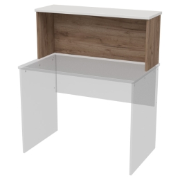 Надставка на стол Н-45 цвет Дуб Крафт+Белый 100/32/42 см