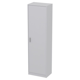 Офисный шкаф для одежды ШО-5+С-28М цвет Серый 56/37/200 см