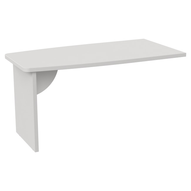 Брифинг-приставка Б-14 цвет Белый 140/70 см