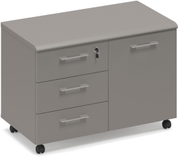 Тумба для оргтехники топ МДФ Мокко премиум МР 261 МП/МП/МП 83/45/57 см