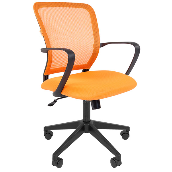 Компьютерное кресло детское оранжевое