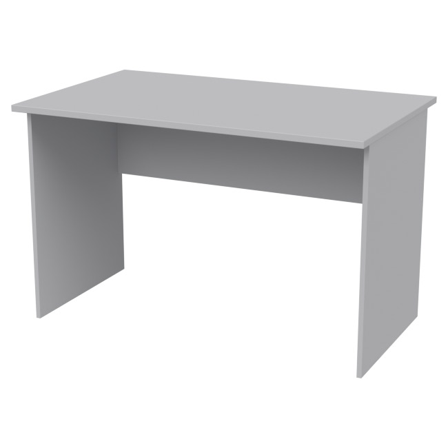 Офисный стол СТ-9 цвет Серый 120/73/76 см