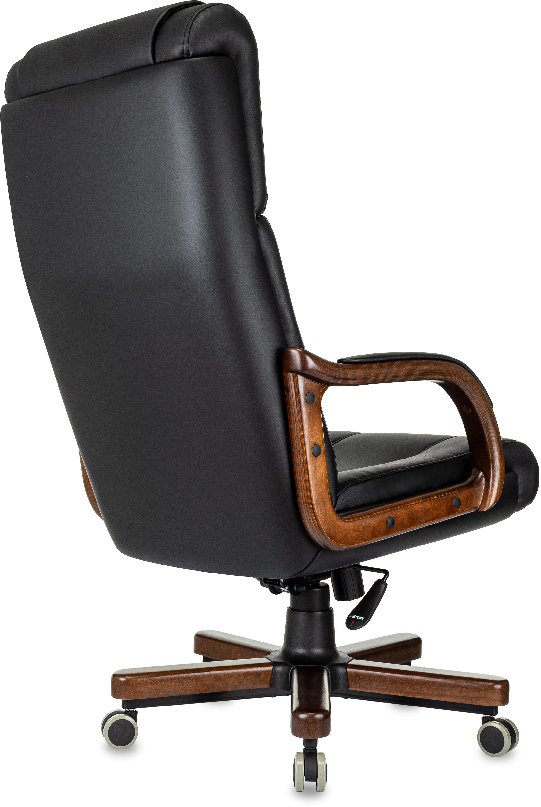 Кресло руководителя Бюрократ T-9933WALNUT/ECO-B