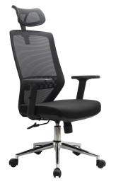 Кресло офисное RIVA 833 H Чёрный