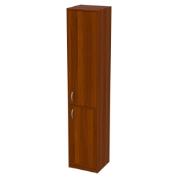 Офисный шкаф СБ-3+ДВ-61Л цвет Орех Итальянский 40/37/200