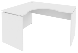 Стол криволинейный левый Style Л.СА-3 (L) Белый 1380*1200*750
