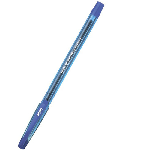 Ручка шариковая Cello SLIMO 1мм синие чернила