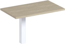 Брифинг-приставка ПТ-447 Дуб Скандинавский 120/70/72 см