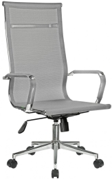 Кресло руководителя RIVA 6001-1SE Серое