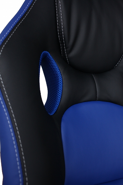 Кресло MF-349 black blue