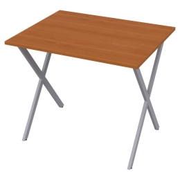 Стол на металлокаркасе СМХ-8 цвет Вишня Оксфорд 90/73/76