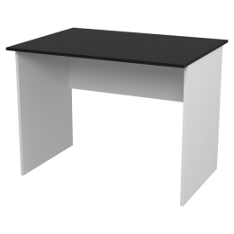 Стол для офиса СТ-2 цвет Белый + Черный 100/73/75,4 см