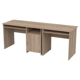 Офисный стол СК-21+СК-27 цвет Дуб сонома