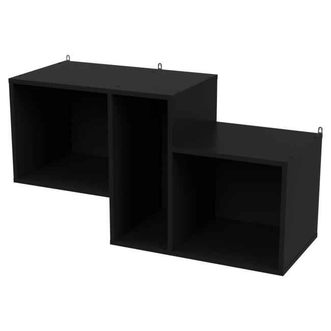 Полка навесная ПП-58 Черный