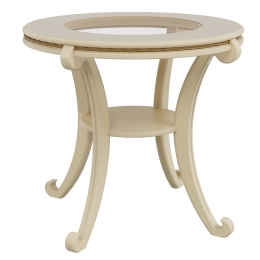 Стол журнальный Глория С дуб шампань Л