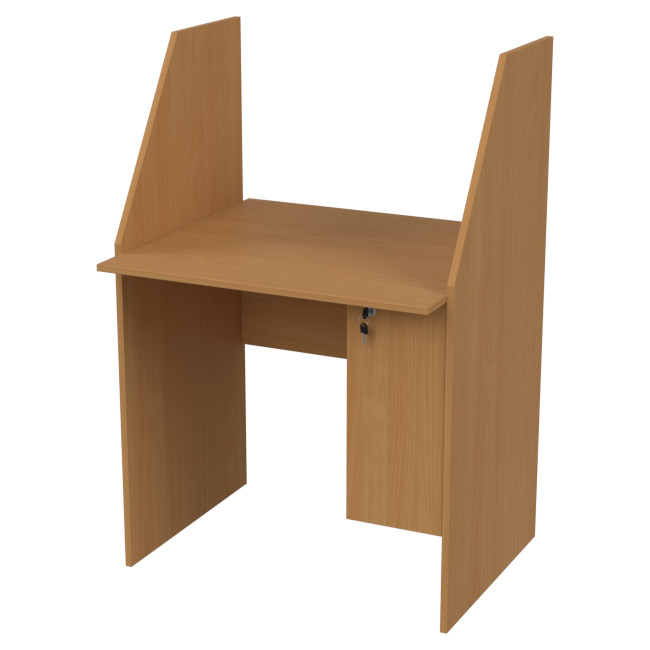 Компьютерный стол СК-18 цвет Бук Бавария 80/70/120 см