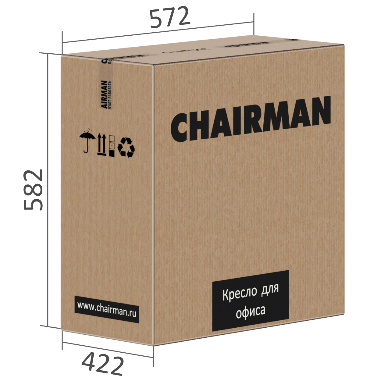 Конференц кресло CHAIRMAN 699 V зеленый