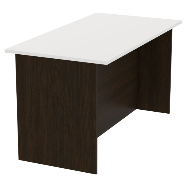 Переговорный стол СТСЦ-48 цвет Венге+Белый 140/73/76 см