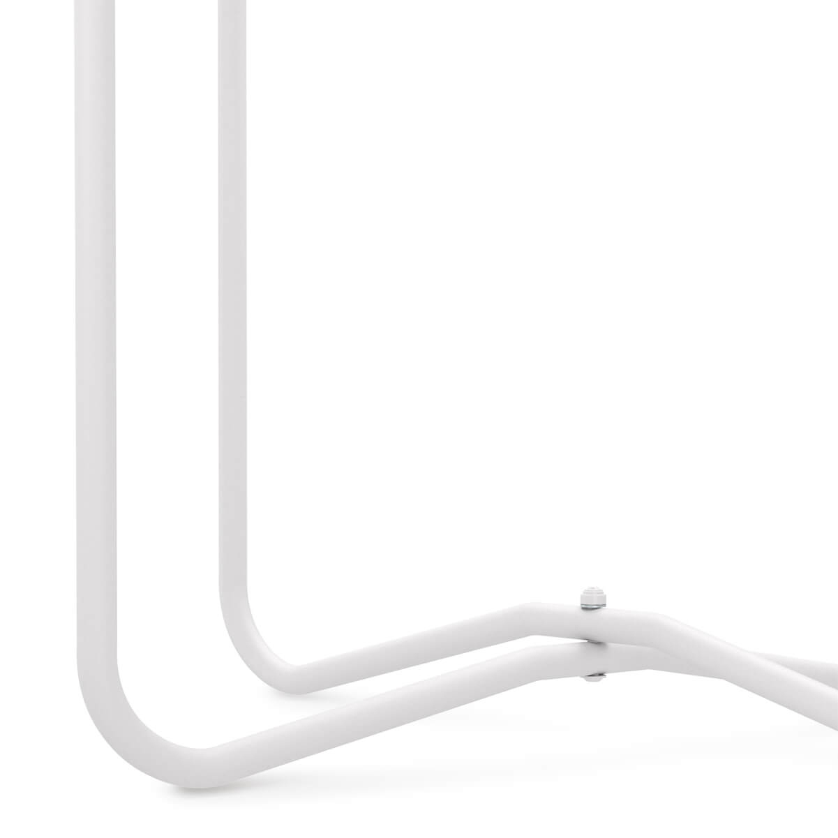 Столик журнальный SHT-CT20 каменный уголь/белый муар