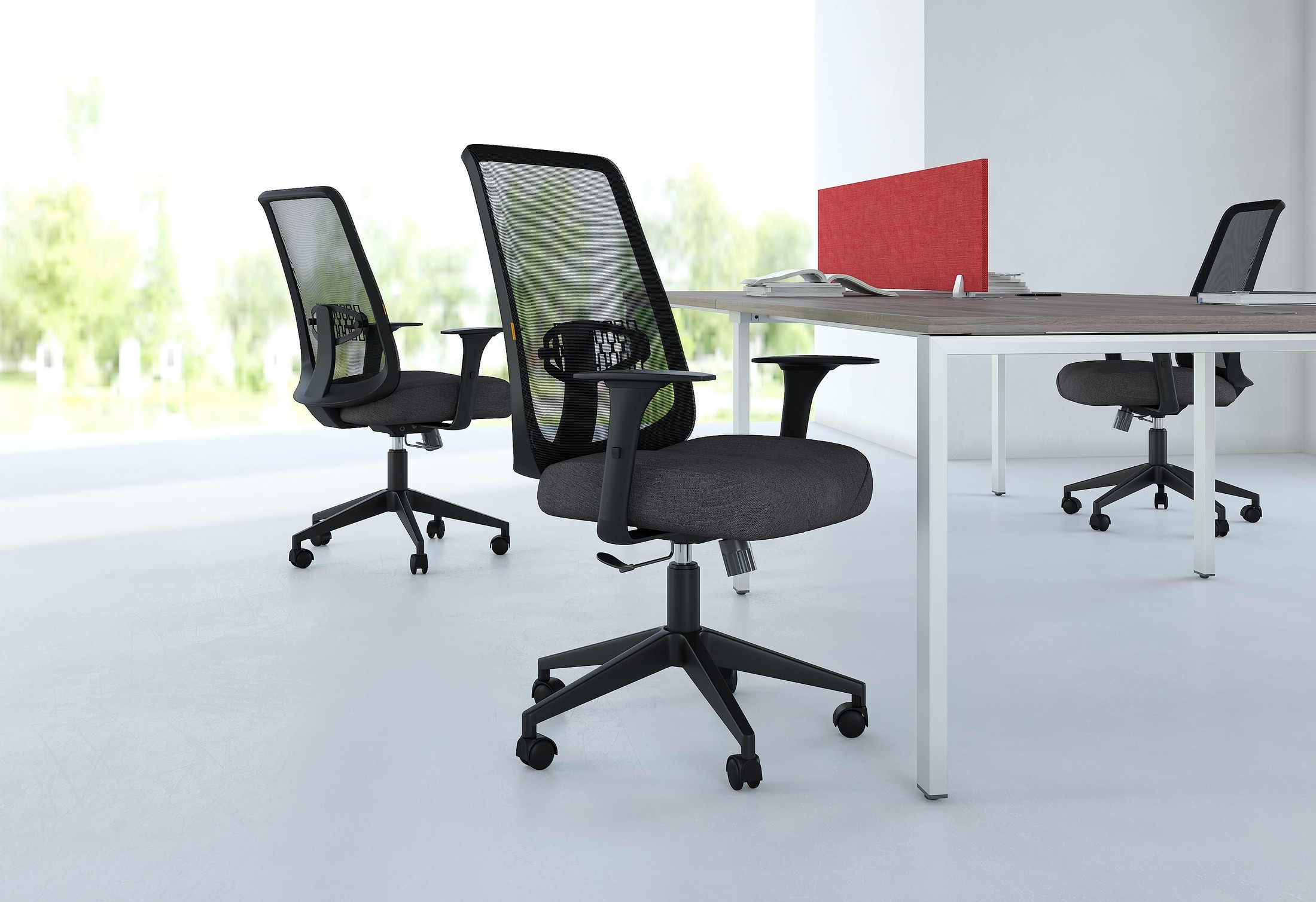 Офисное кресло CHAIRMAN 535 LT черный