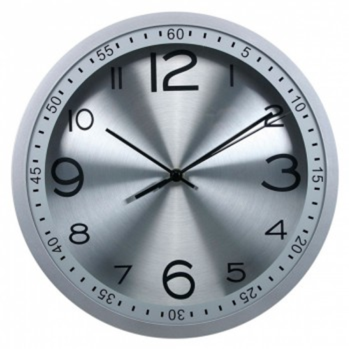 Часы настенные WallC-R05P silver