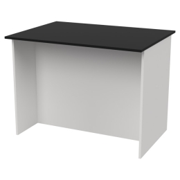 Переговорный стол СТСЦ-2 цвет Белый+Черный 100/73/75,4 см