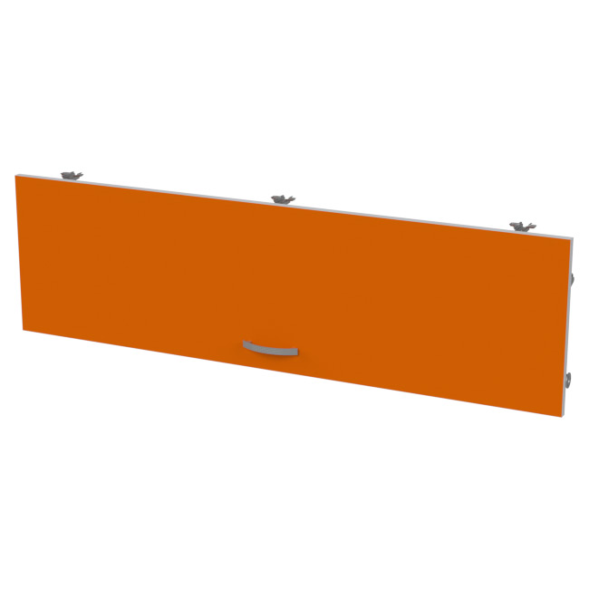 Дверь для полки ДВ-56 цвет Серый + Оранж 118/38/3 см