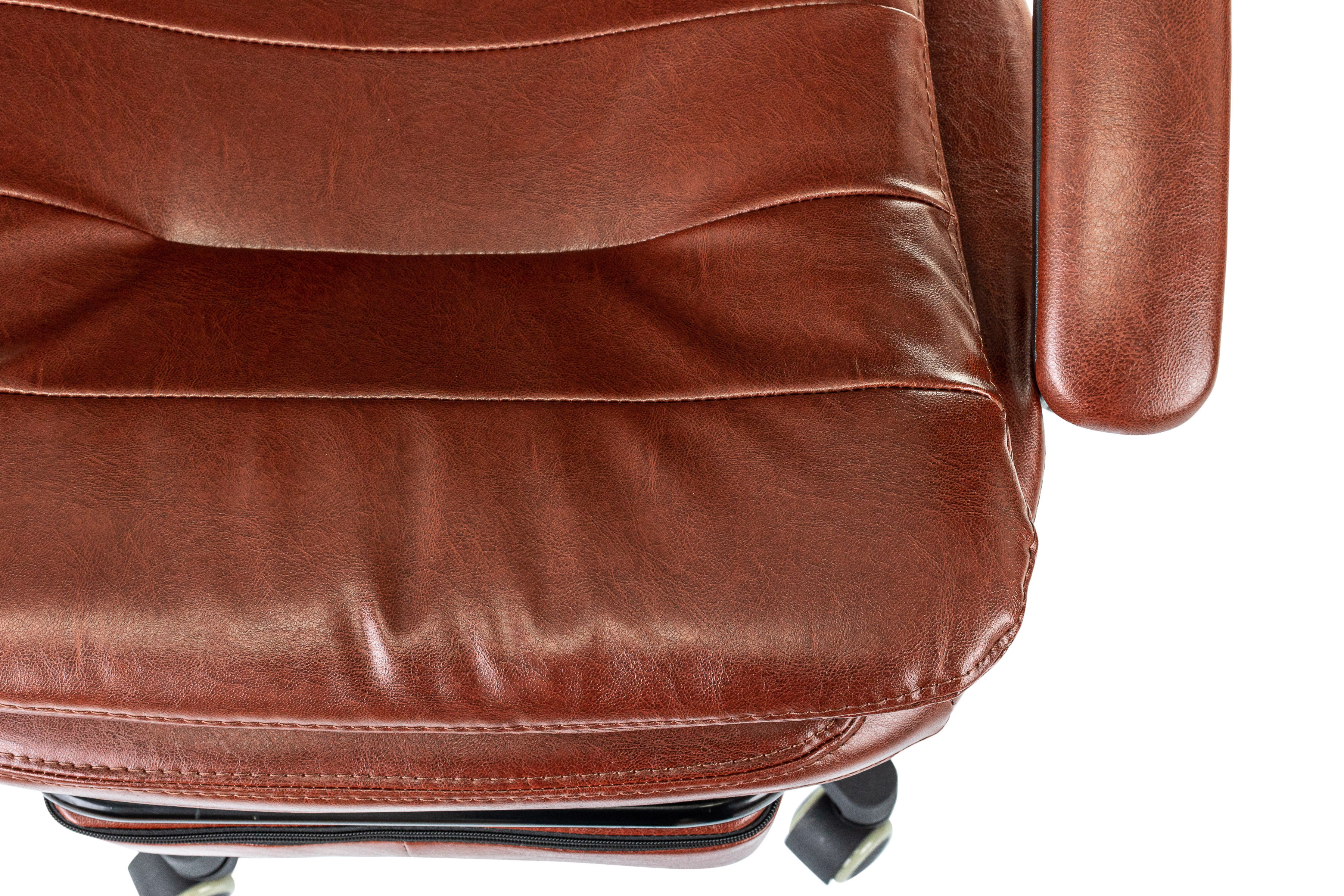 Кресло руководителя Бюрократ T-9950MSG-F/BROWN-PU