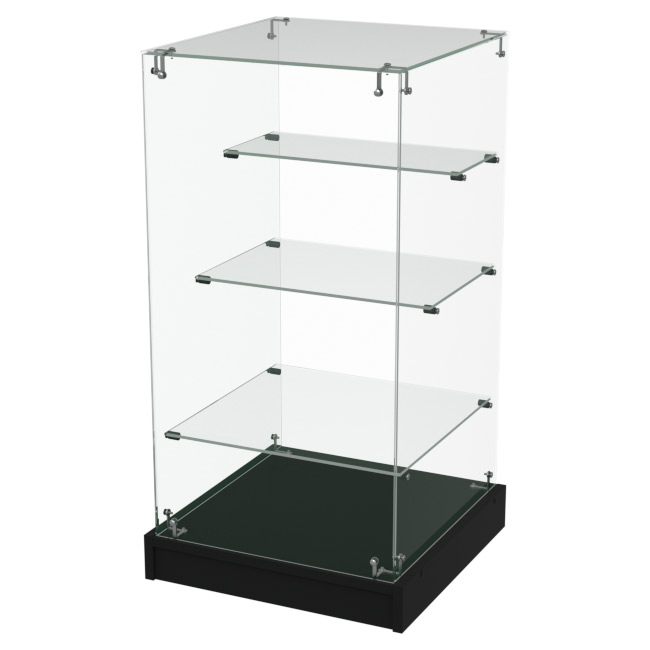 Витрина ВТ-01 цвет Черный 45/45/85 см