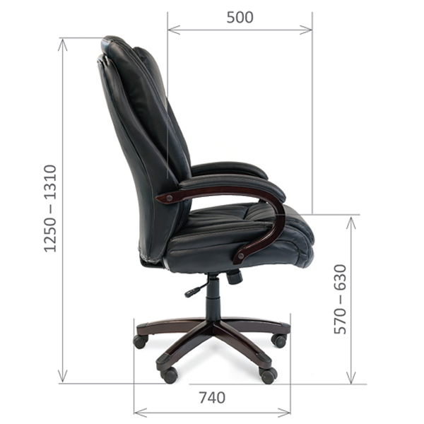 Офисное кресло для руководителя CHAIRMAN 408