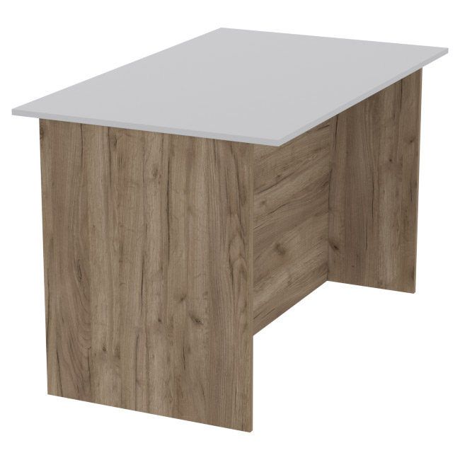 Переговорный стол  СТСЦ-4 цвет Дуб Крафт+Серый 120/73/75,4 см