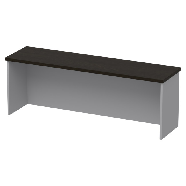 Надставка на стол Н-23 цвет Серый + Венге 120/32/42 см
