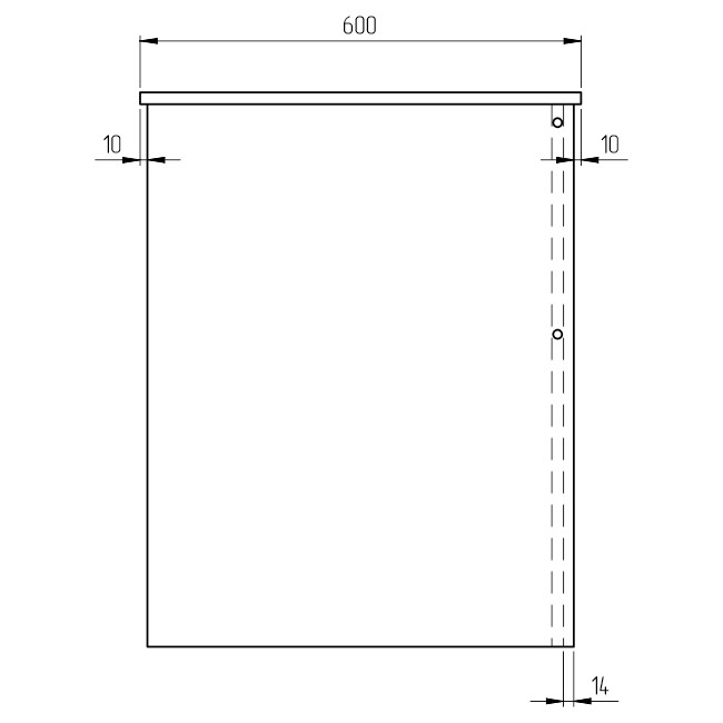 Стол СТЦ-1 цвет Дуб Крафт+Серый 100/60/75,4 см