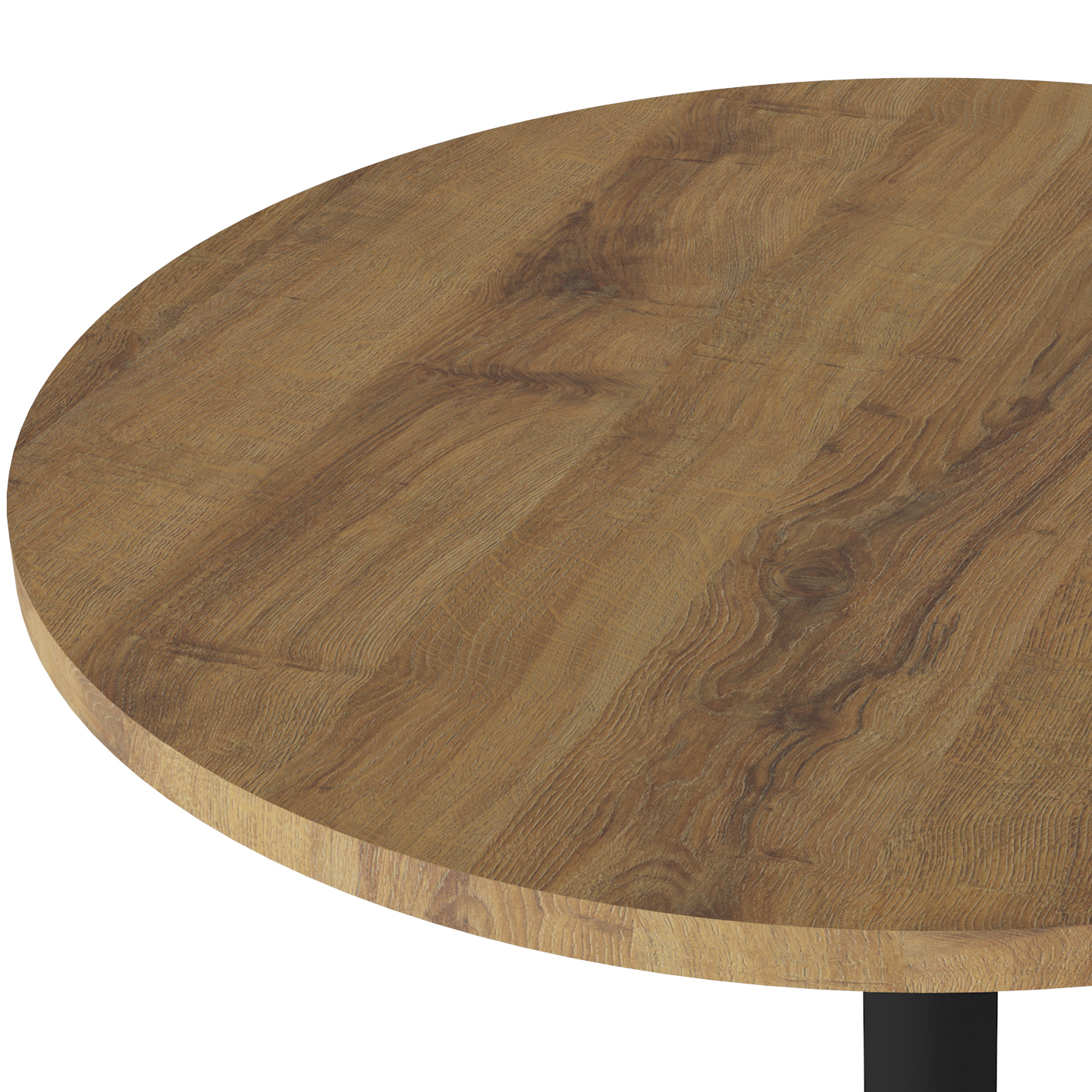 Стол журнальный Кат дуб вотан/черный