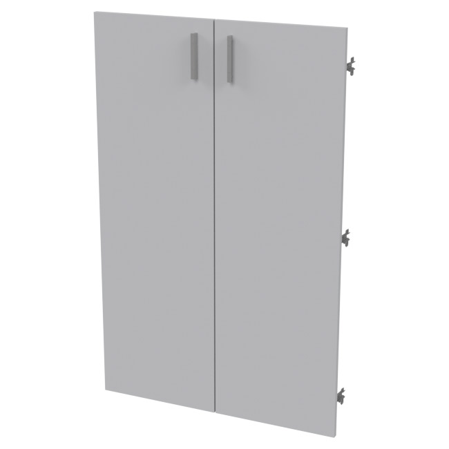 Двери средние ДВ-60+С-28М Серый 73/1,6/113