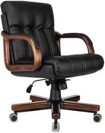 Кресло руководителя Бюрократ T-9932W-LOW/ECO-B