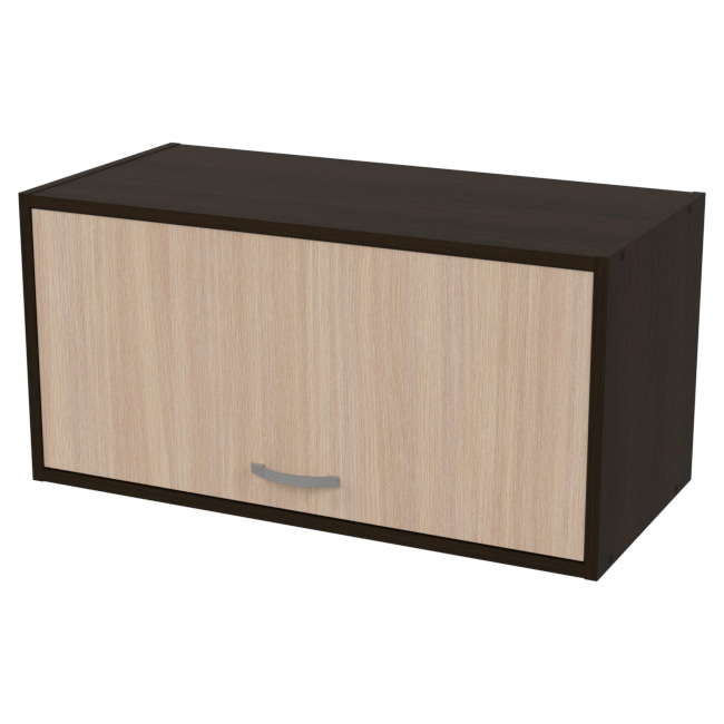 Антресоль АН-03 цвет Венге+Дуб Молочный 77/37/38 см