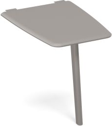 Брифинг-приставка фронтальная Мокко премиум METAL ТМ М1 073 МП 90/70/73 см