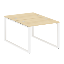 Рабочая станция на О-образном м/к METAL SYSTEM БО.РАС-СП-2.1 Акация Белый